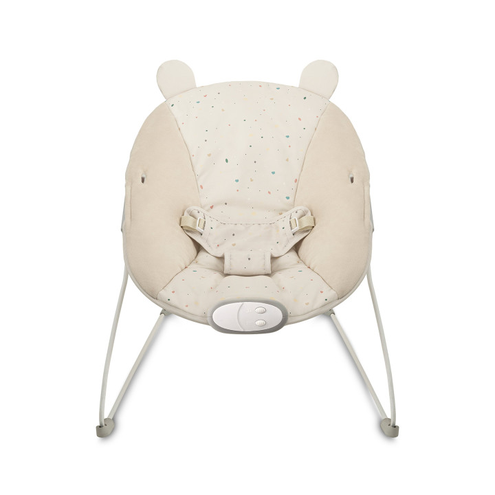 MoMi GLOSSY leżaczek BEŻOWY