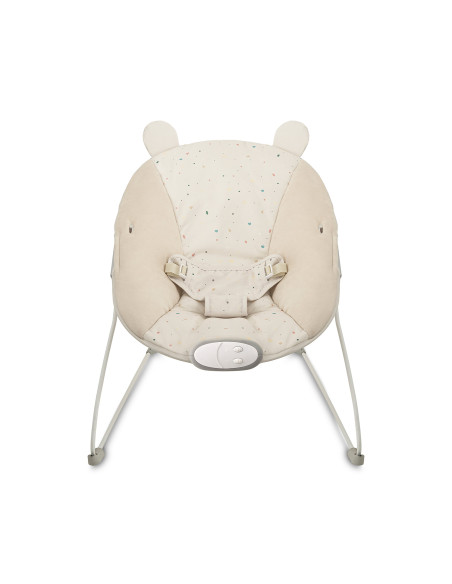 MoMi GLOSSY leżaczek BEŻOWY