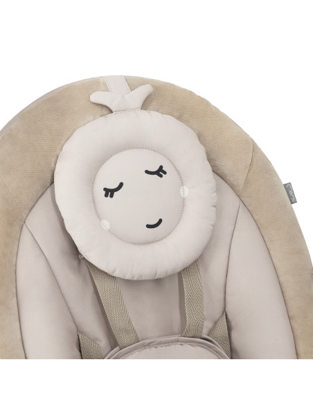 MoMi LISS bujaczek elektryczny z funkcją timera BEŻOWY