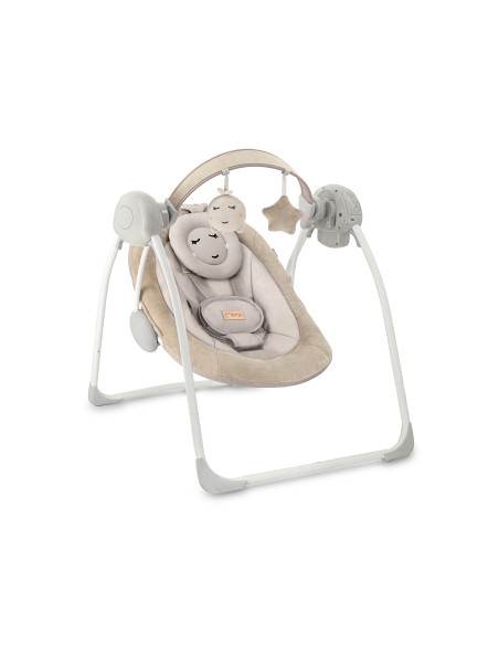 MoMi LISS bujaczek elektryczny z funkcją timera BEŻOWY