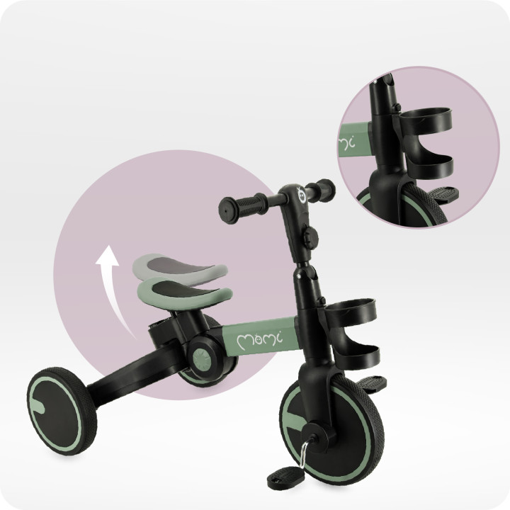 copy of MoMi SOLIVIA 4in1 Tricycle GREEN