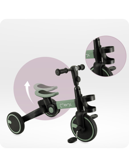 copy of MoMi SOLIVIA 4in1 Tricycle GREEN