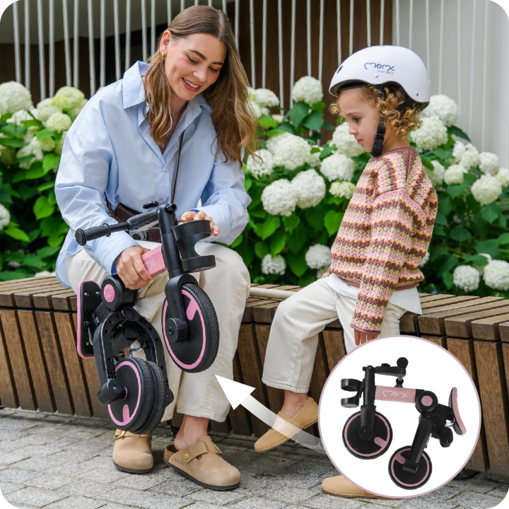 copy of MoMi SOLIVIA Kinderdreirad 4in1 GRÜN