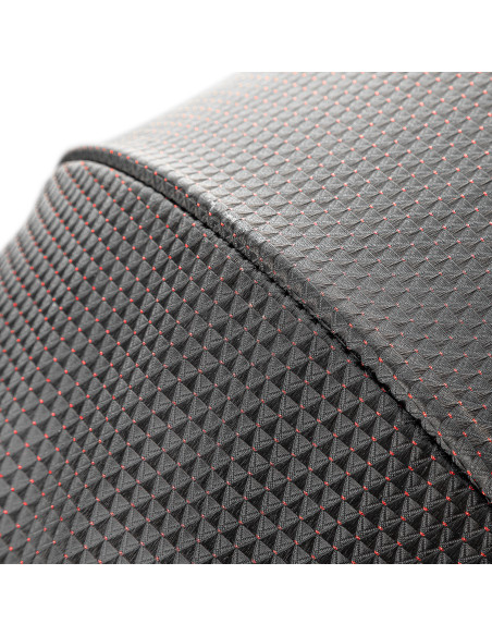 Zestaw MoMi ADELLE 360 ° CZARNO-CZERWONA + folia przeciwdeszczowa