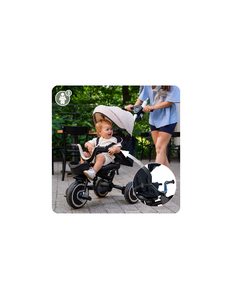 copy of MoMi SOLIVIA 4in1 Tricycle GRAY