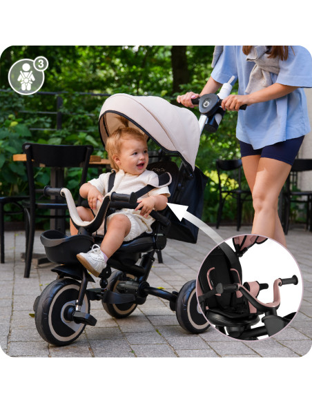 copy of MoMi SOLIVIA 4in1 Tricycle GRAY