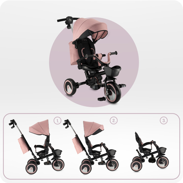 copy of MoMi SOLIVIA 4in1 Tricycle GRAY