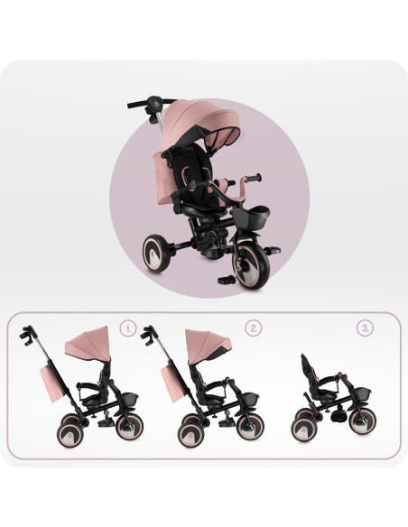 copy of MoMi SOLIVIA 4in1 Tricycle GRAY