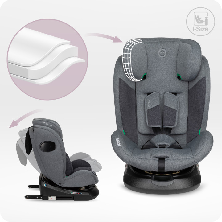 MoMi EMI Car Seat 40–150 cm