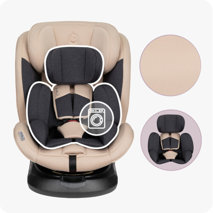 Kinder-Autositz MoMi EMI von 40 bis 150 cm