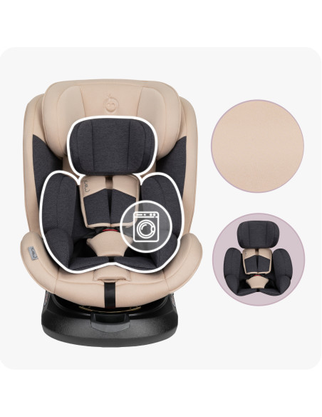 Kinder-Autositz MoMi EMI von 40 bis 150 cm