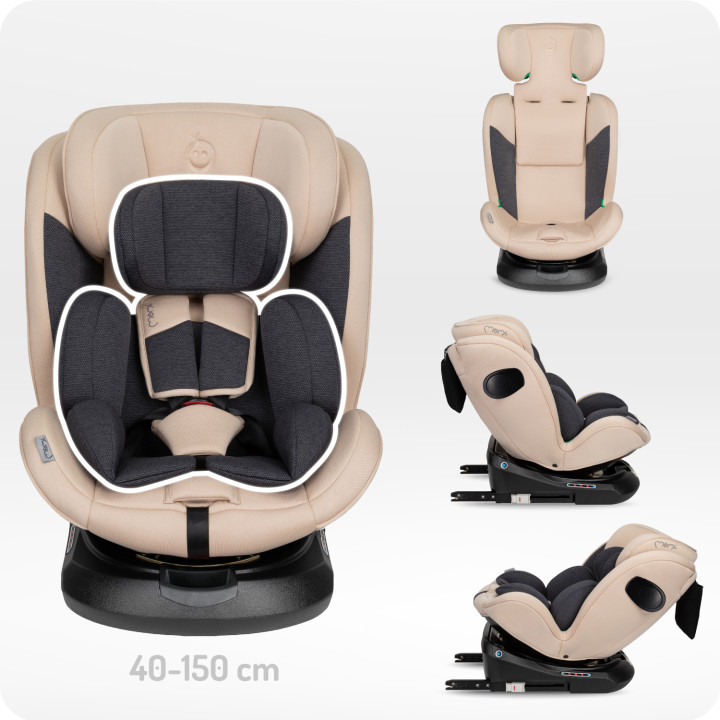 Kinder-Autositz MoMi EMI von 40 bis 150 cm