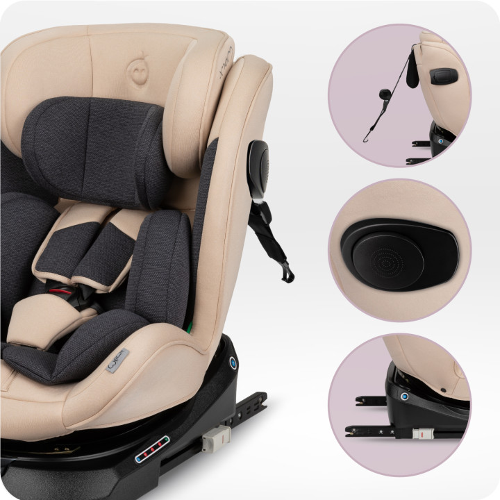 Kinder-Autositz MoMi EMI von 40 bis 150 cm