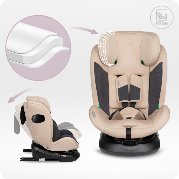 Kinder-Autositz MoMi EMI von 40 bis 150 cm