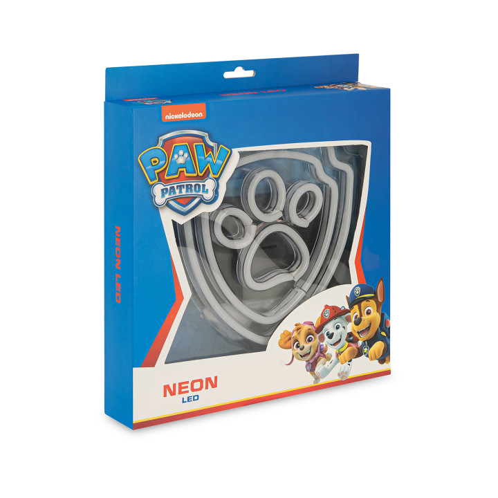 Neon stojący LED Psi Patrol ŁAPA