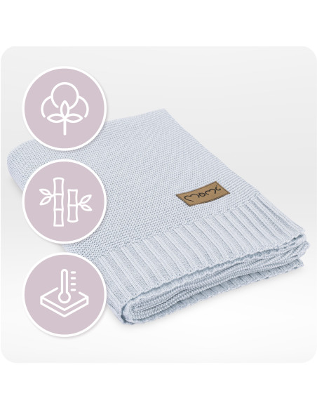 MoMi HUG blanket GRAY