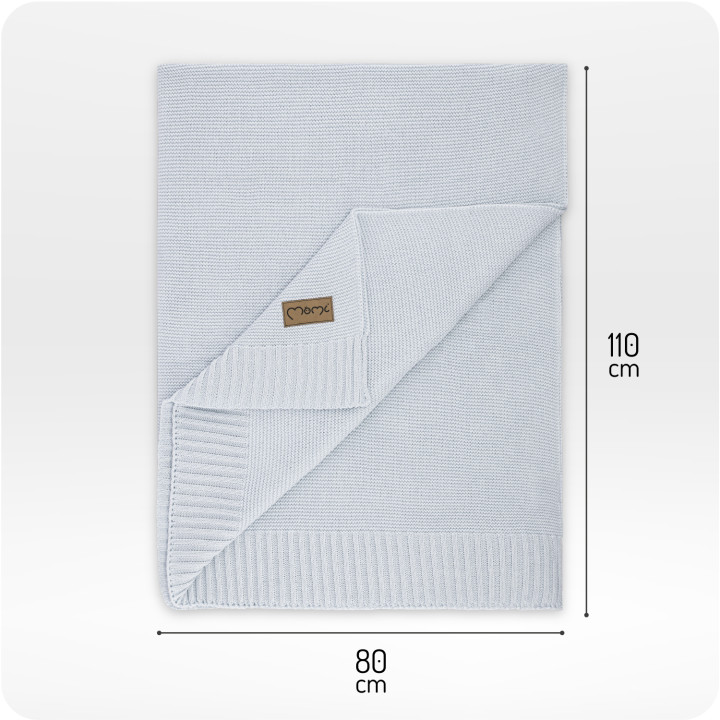 MoMi HUG kocyk SZARY