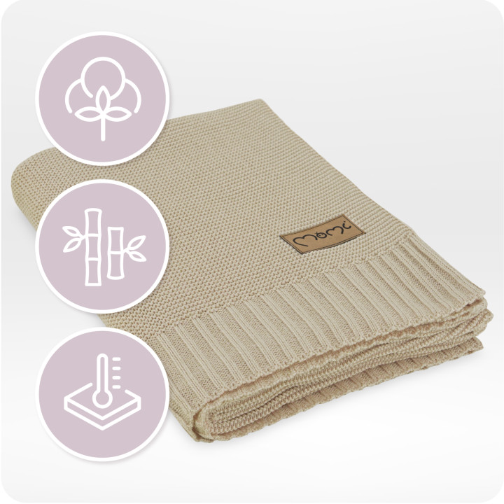 MoMi HUG blanket BEIGE