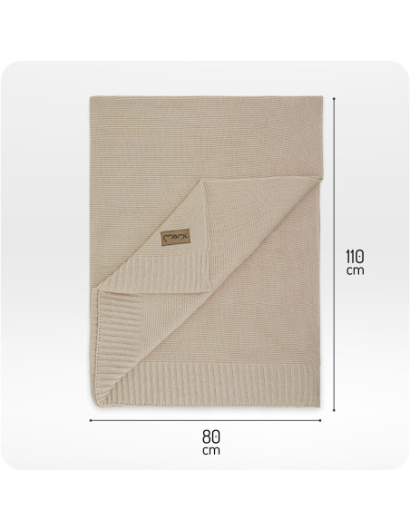 MoMi HUG blanket BEIGE