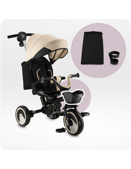 copy of MoMi SOLIVIA 4in1 Tricycle GRAY