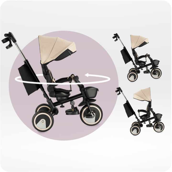 copy of MoMi SOLIVIA 4in1 Tricycle GRAY