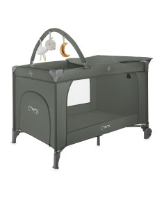 MoMi BELOVE PLUS travel cot GREEN