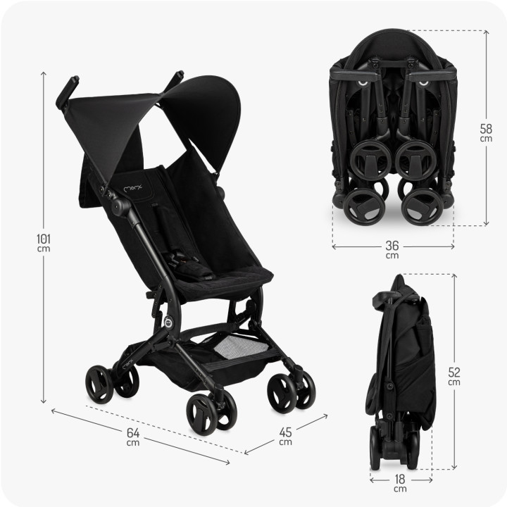 MoMi GRACE wózek spacerowy