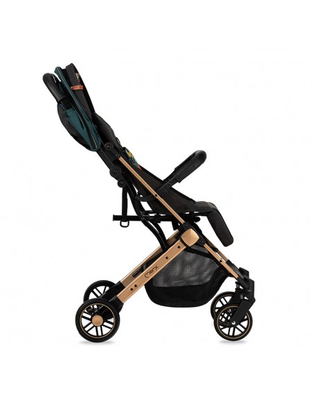 MoMi ESTELLE GOLD bestsellerowy wózek spacerowy na złotej ramie