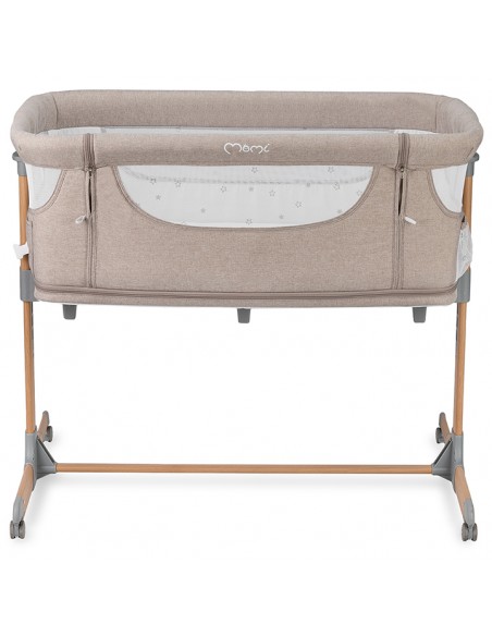 MoMi SMART BED łóżeczko dostawne 4w1 BEŻOWE
