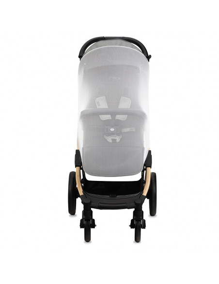 MoMi ESTELLE DAKAR wózek spacerowy z kompletem akcesoriów w zestawie! SZARO-ZŁOTY