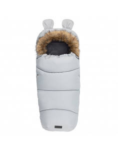 MoMi COZY Śpiworek do wózka SZARY