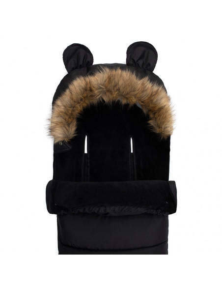 MoMi  COZY śpiworek do wózka CZARNY