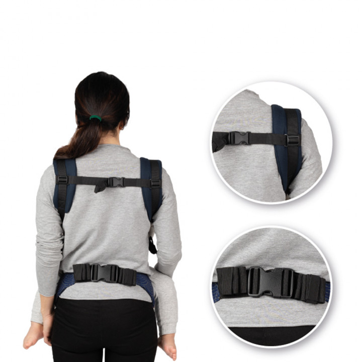 MoMi COLLETE nosidło ergonomiczne