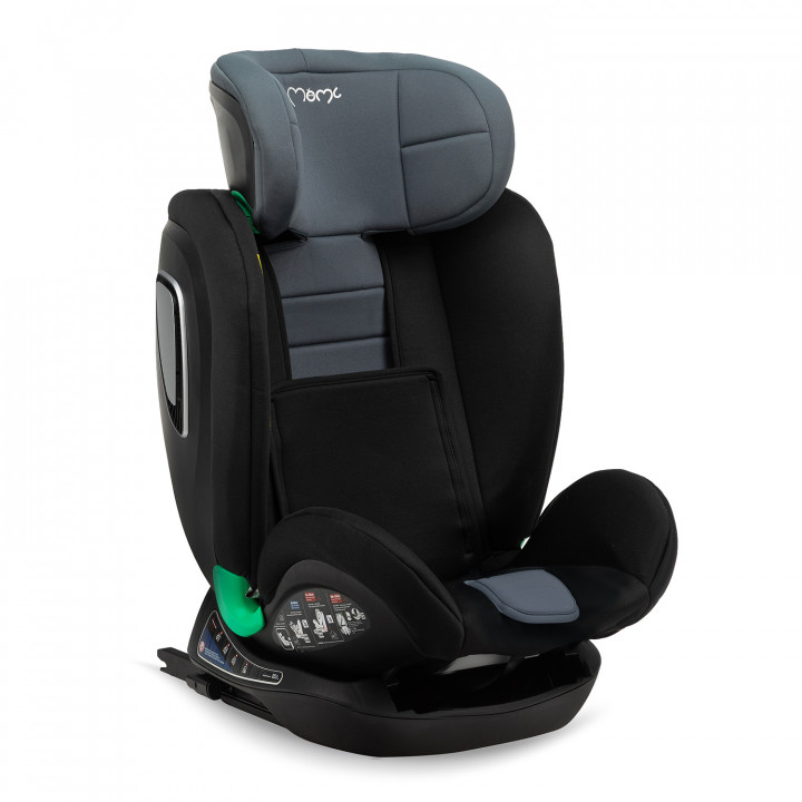 MoMi URSO fotelik samochodowy od 40 do 150cm SZARY