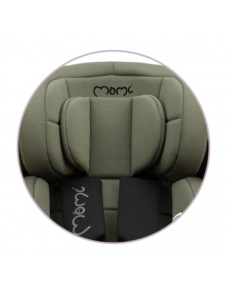 MoMi URSO fotelik samochodowy od 40 do 150cm KHAKI