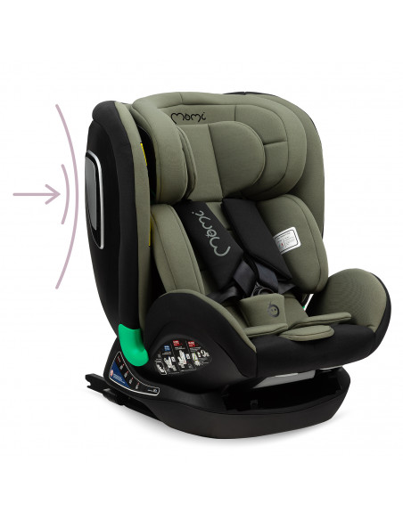 MoMi URSO fotelik samochodowy od 40 do 150cm KHAKI