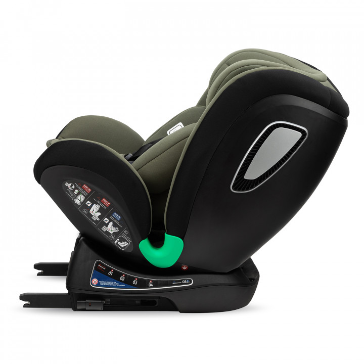 MoMi URSO fotelik samochodowy od 40 do 150cm KHAKI