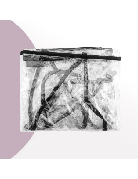 Uniwersalna folia przeciwdeszczowa do wózków spacerowych