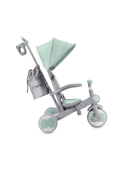 MoMi SOLIVIA Kinderdreirad 4in1 GRÜN