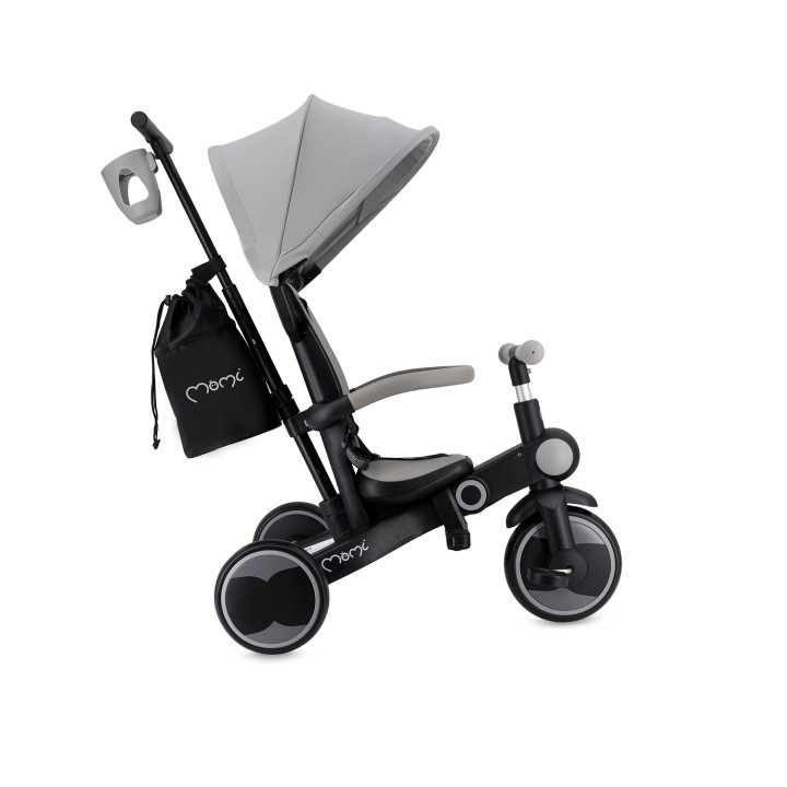 MoMi SOLIVIA Kinderdreirad 4in1 GRAU