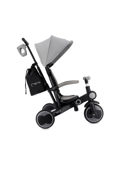 MoMi SOLIVIA Kinderdreirad 4in1 GRAU