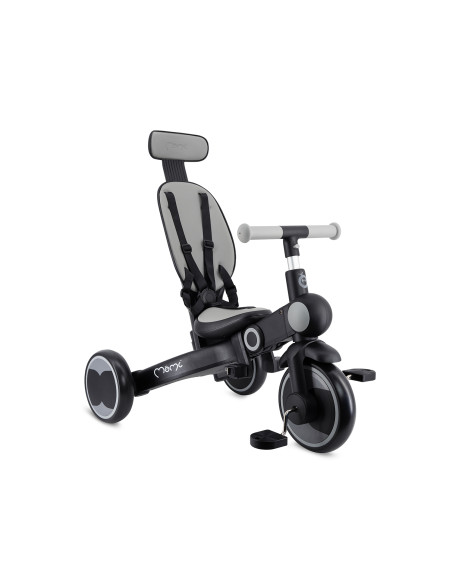 MoMi SOLIVIA Kinderdreirad 4in1 GRAU