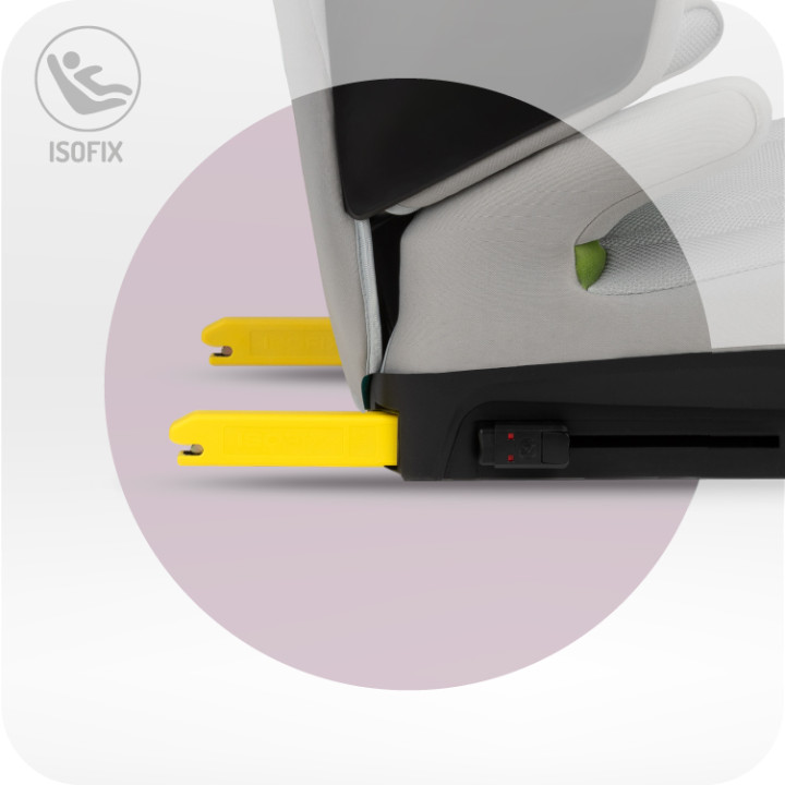 Autositz MoMi MEI von 100 bis 150 cm GRAU