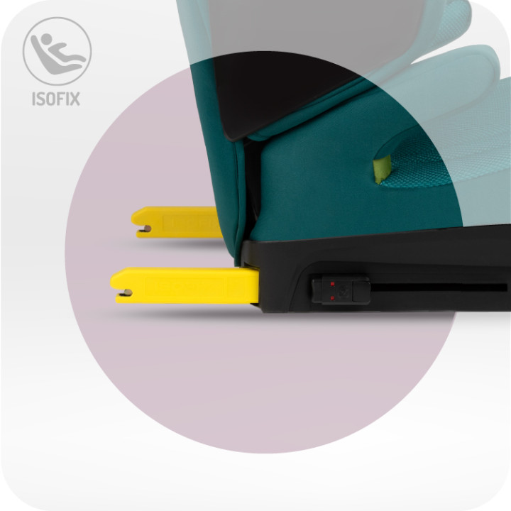 MoMi MEI Car Seat 100–150 cm GREEN