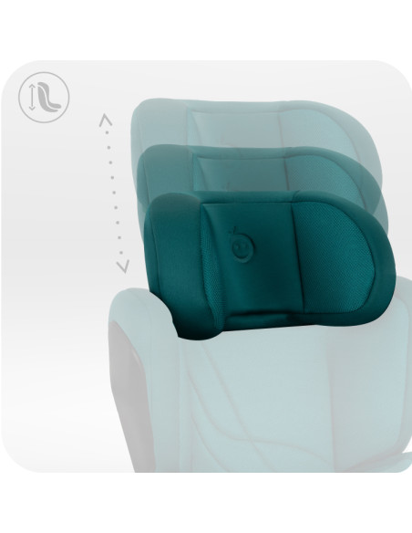 MoMi MEI Car Seat 100–150 cm GREEN