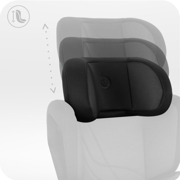 MoMi MEI Car Seat 100–150 cm BLACK