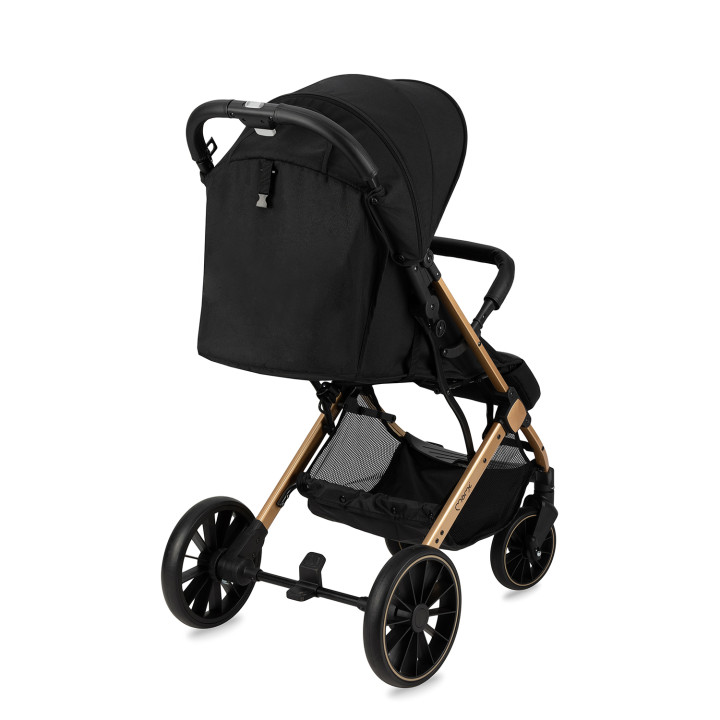 Wózek spacerowy MoMi ESTELLE PLUS LIGHT CZARNY