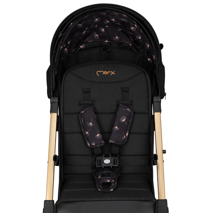 Wózek spacerowy MoMi ESTELLE PLUS LIGHT CZARNY