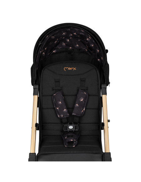Wózek spacerowy MoMi ESTELLE PLUS LIGHT CZARNY