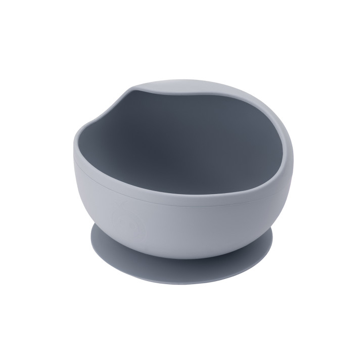 MoMi AMI silicone dish set for children GRAY